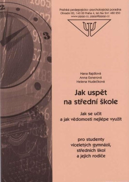 Jak uspět na střední škole - Hana Rajdlová