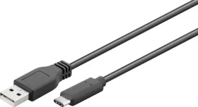 Goobay 55468 kabel USB 2.0 A M na USB-C M 1.8 m (4040849554681)