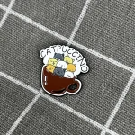 Pinarna.cz Catpuccino / Kočiccino – hnědý hrneček plný kočiček