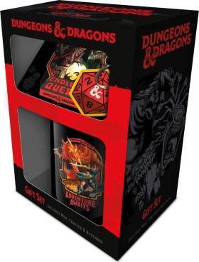 Dungeon a Dragons Dárkový set (hrnek + klíčenka) - EPEE