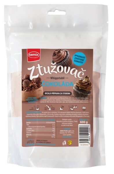 Dortisimo Ztužovač šlehačky Whippstabil Čokoláda (600 g)