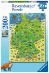 Ravensburger Barevná mapa Německa