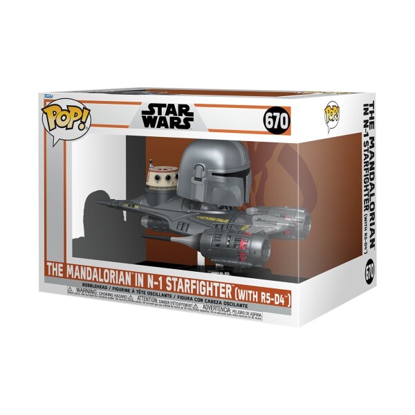 Funko POP Rides: MND S9 Mandalorian in N1 Starfighter