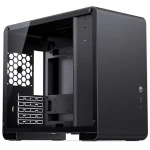 Jonsbo U4 Mini černá / mATX / 1x USB-A 3.0 / 1x USB-C 3.2 / bez zdroje / průhledná bočnice (U4 MINI BLACK)