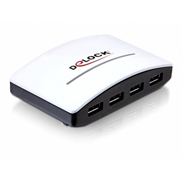 Delock 61762 4 porty USB 3.0 hub černá, bílá