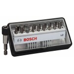 Sada šroubovacích bitů Bosch 11 dílná včetně držáku bitů PH2. PZ2. T10. T15. T20. T25. S0,6 x 4,5. S0,8 x 5,5. HEX3. HEX4. HE x 5. 25 mm