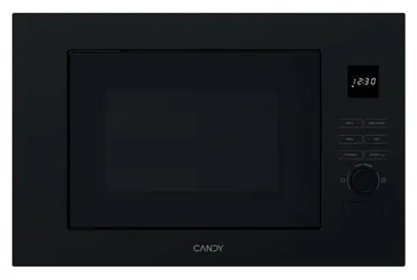 Candy CA38FL7N20WXB černá / Vestavná mikrovlnná trouba s grilem / 750 W / gril 1000 W / 20 l / dotykové ovládání (CA38FL7N20WXB)