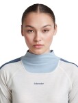 ICEBREAKER Wmns Merino 200 Oasis+ LS High Neck, Zincblu/Ecru Heather/Dawn/Cb (vzorek) velikost: S