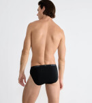 Pánské slipy sloggi men Basic Mini - černé - SLOGGI BLACK 4