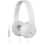 JVC HA-S185 bílá / Sluchátka / přes hlavu / 3,5mm jack / 1,2 m (JVC HA-SR185 white)