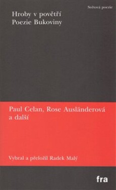 Hroby povětří Poezie Bukoviny