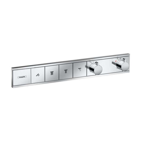 HANSGROHE - RainSelect Baterie pod omítku pro 4 spotřebiče, chrom 15382000