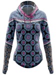CRAZY Pull Ibex Woman, Shibori velikost: XS
