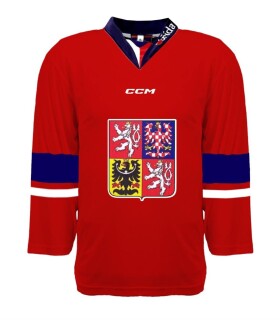 Dres české hokejové reprezentace David Pastrňák #88 2023/2024 CCM Fandres replica - červený Velikost: dětský 130