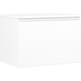 MEXEN/S - Orio koupelnová skříňka pod umyvadlo 70 cm s deskou, 1 šuplík, bílá mat 91A10-07047-1-BFC01