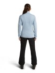 ICEBREAKER Wmns Merino 400 RealFleece Descender LS Zip, Zinc Blue (vzorek) velikost: S