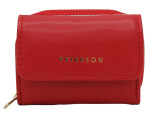 Módní dámská kožená peněženka Peterson Aurelia, červená