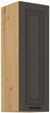 Horní skříňka Stilo 30 G-90 1F Barva korpusu: Dub artisan, Barva dvířek: Grafit