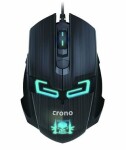 Crono herní optická myš CM647 černá / 1600 dpi / USB / modré LED podsvícení (CM647)