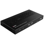 LINDY Cat.6 HDMI 4K60 & Type C HDBaseT UK Wall Plate KVM Extender HDMI™, USB-C®, USB 2.0 HDBaseT Extender (rozšíření) př