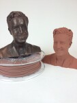 VZOREK 15 METRŮ - METAL filament COPPERFILL 1,75mm ColorFabb