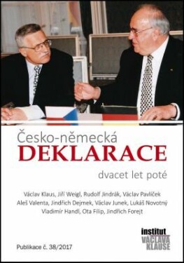 Česko-německá deklarace - Václav Klaus - e-kniha