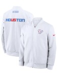 Nike Pánská bunda Houston Texans NFL 2026 Rivalries Sideline Bomber Weiß Velikost: XL