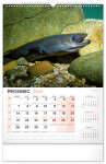 Nástěnný kalendář 2026 NOTIQUE - Rybářský, 33 x 46 cm