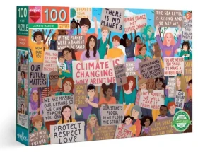 EEBOO Puzzle Protest za ochranu klimatu