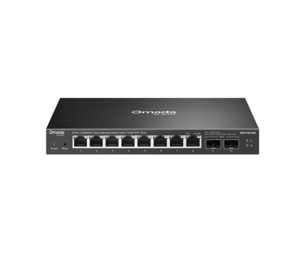 TP-Link OMADA switch ES210X-M2 (8x2,5GbE,2xSFP+,fanless) EDF_324600