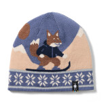 Dětská merino čepice SMARTWOOL Kids' Reversible Art Beanie, Nightfall Blue velikost: SM