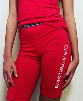 Dámské bermudy Emporio Armani 164432 2R227 BIKERS červené