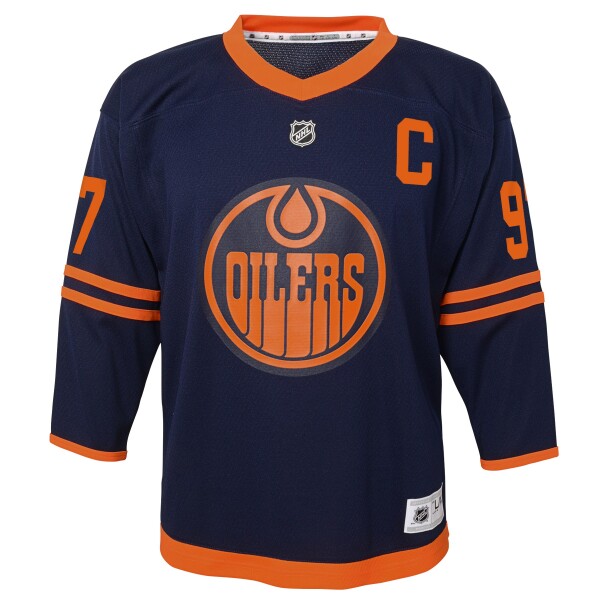 Outerstuff Dětský dres Connor McDavid Edmonton Oilers Connor NHL McDavid Replica Third Velikost: L/XL