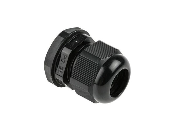 Kabelová průchodka PG-21 pro kabel 13-18mm černá