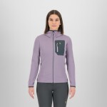 KARPOS Antermoia Hoodie W Fleece, Lavender/Woodl.Gray velikost: S