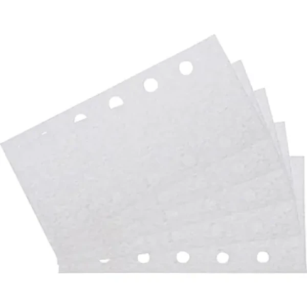 Makita E-19641 / Brusný papír na dřevo kov / suchý zip / Zrnitost 80 / Rozměry 93x185 mm / děrovaný / 10 ks (E-19641)