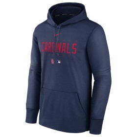 Nike Pánská mikina St. Louis Cardinals MLB 2023 Authentic Pregame Therma Hoodie Velikost: 3XL
