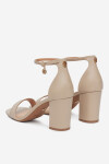 Sandály NINE WEST WFA2647-1 Imitace kůže/-Ekologická kůže