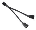 SilverStone Y-Splitter 2-Fan PWM / Rozbočovací kabel / 4-pin PWM na 2x 4-pin / 10 cm (SST-CPF01)