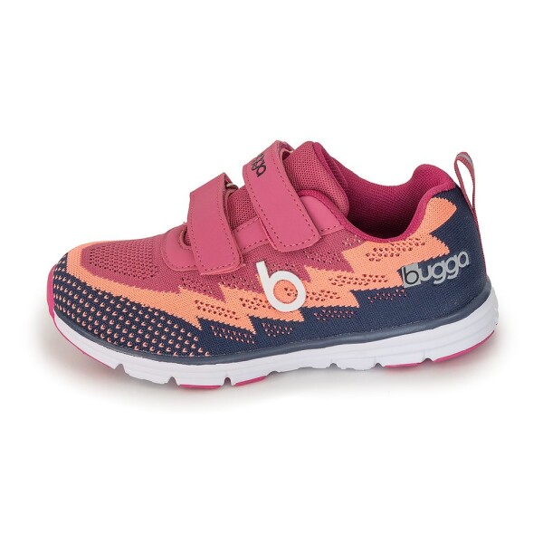Dívčí lehké sportovní tenisky BUGGA HONE Purple/Orange/Dark Blue - 28