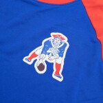 Nike Pánská mikina New England Patriots NFL Raglan Throwback Crewneck Velikost: S