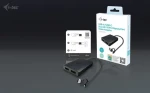 I-tec adaptér USB-A a USB-C Dual 4K DP černá / Redukce / 2x DisplayPort / 4K 60Hz / 0,27 m (CADUAL4KDP)