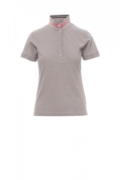 Dámská polokošile Payper NAUTIC LADY Barva: Šedá Světlá/ Černá Fluo, Velikost: XL (000264002413029XL)