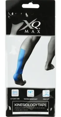 Koopman Kinesion tape na kotník a lýtko modrá / Kinesion tape / 15x5cm a 30x5cm