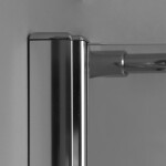 Aquatek - EXTRA P3 90 CHROM Sprchový kout sklo 8mm, 90x90x195cm, výplň sklo - čiré EXTRAP3-06
