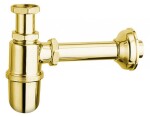 SAPHO - RETRO umyvadlový sifon 5/4", odpad 32 zlato 9595