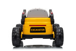 Mamido Dětský elektrický nakladač CAR-26A žlutý | 4x4 | RC 2.4Ghz | EKO kůže | 12V10Ah