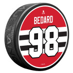 Mustang Puk Chicago Blackhawks NHL Name & Number - Connor Bedard