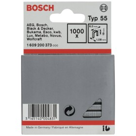 Sponkovače 1000 ks Bosch Accessories 1609200373 Rozměry (d x š) 19 mm x 6 mm