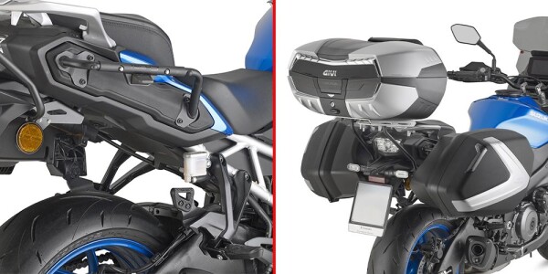 Px3128 trubkový nosič bočních kufrů pro Suzuki Gsx S 1000 GX (24-25) - pouze kufry V37